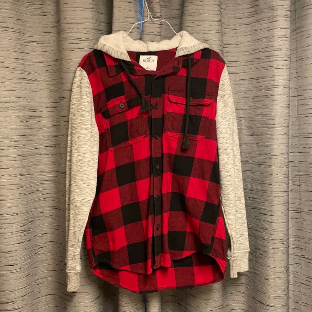 Men’s Hollister Flannel Shirt Jacket